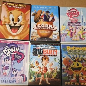 9 Children's DVDs Collection